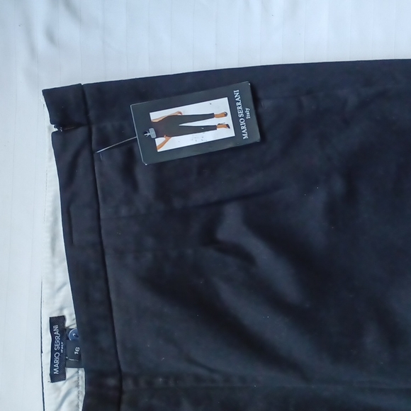 Mario Serrani Stretch Cotton Cropped Pant NEW- Sz. 16 - Picture 3 of 9